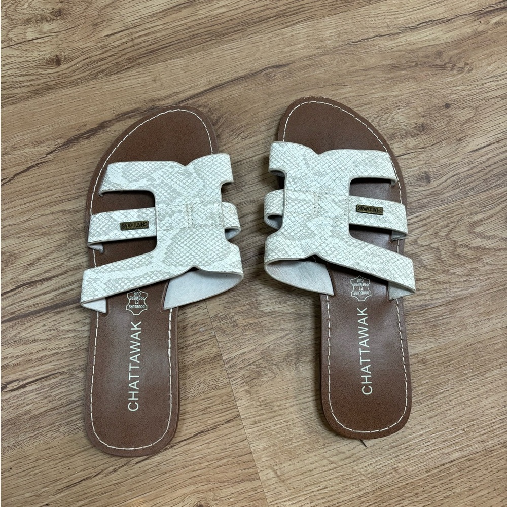 Women's 100% Leather Sandals